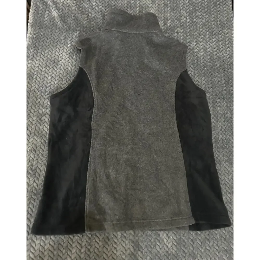 NWT Columbia Steens Mountain Fleece Vest Mens XL Gray Full Zip Outdoor